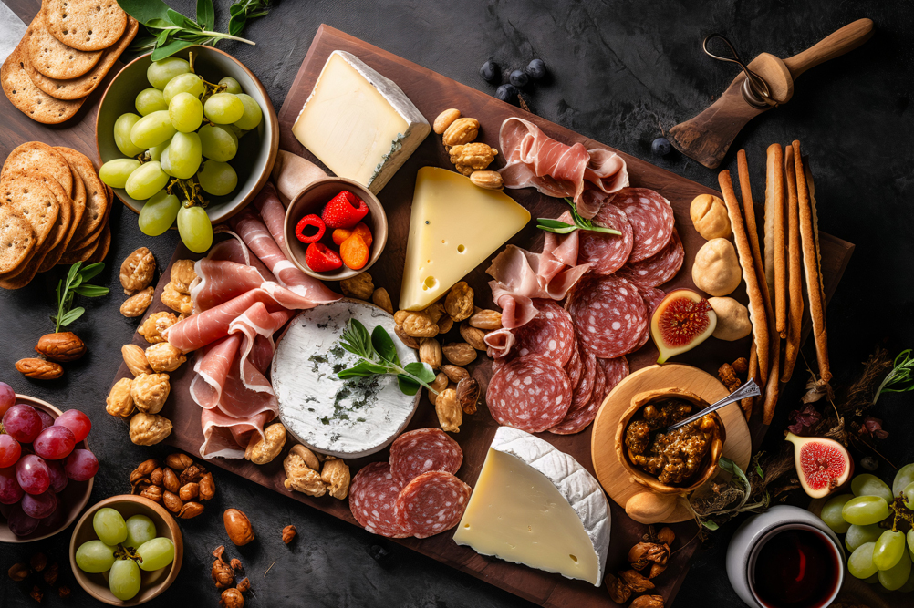 planche charcuterie fromage